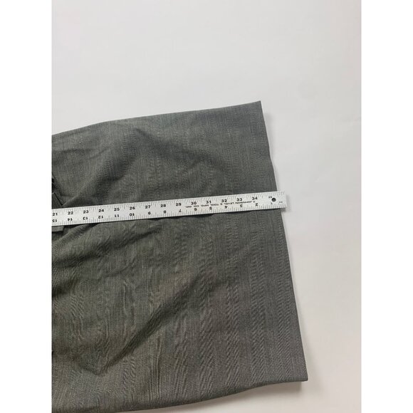 Antonio Melani Grey Peplum Sheath Dress Size 4 Polyester Viscose Blend - Picture 8 of 8